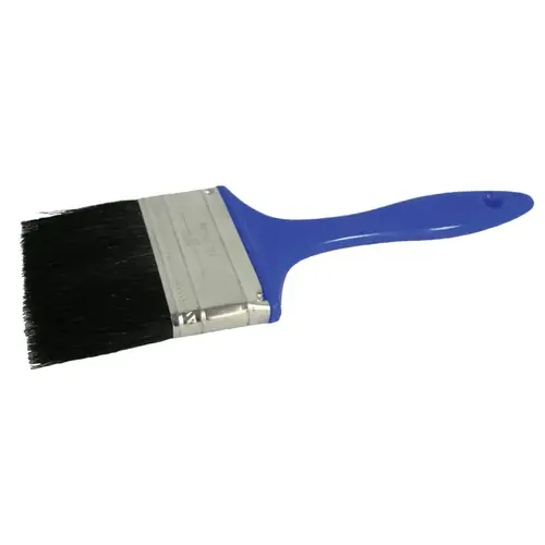 Chip & Oil Brushes, 3 in wide, 1 3/4 in trim, Black China, Plastic handle - pack of 10 Chip & Oil Brushes, 3 in wide, 1 3/4 in trim, Black China, Plastic handle - pack of 10