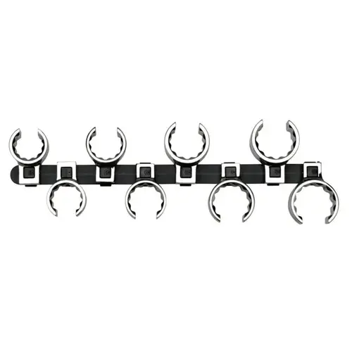 1/2" Dr. Flare Nut Crowfoot Wrenches, 1 1/8 in Opening, 12 Pt 1/2" Dr. Flare Nut Crowfoot Wrenches, 1 1/8 in Opening, 12 Pt