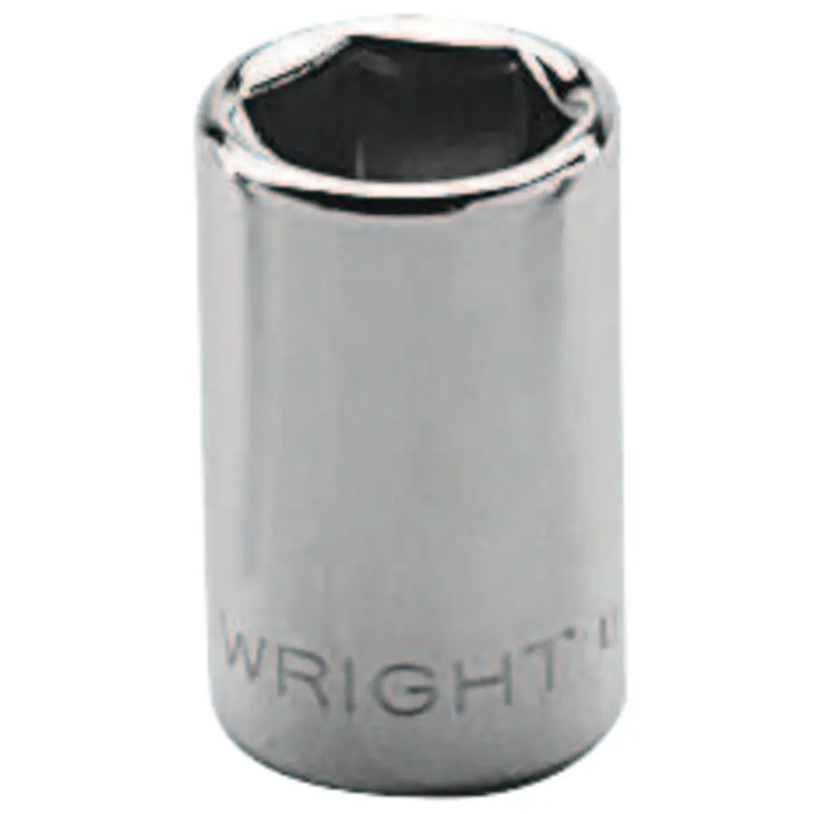 WRIGHT TOOL 1/4 Dr. Standard Sockets 1/4 in Drive 6 mm 6 Points 20-06MM WRIGHT TOOL 1/4 Dr. Standard Sockets 1/4 in Drive 6 mm 6 Points 20-06MM