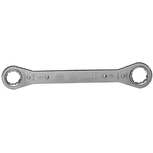 WRIGHT TOOL 9387 12 Point Ratcheting Box Wrench, 13/16-in x 15/16-in, 9-1/4-in