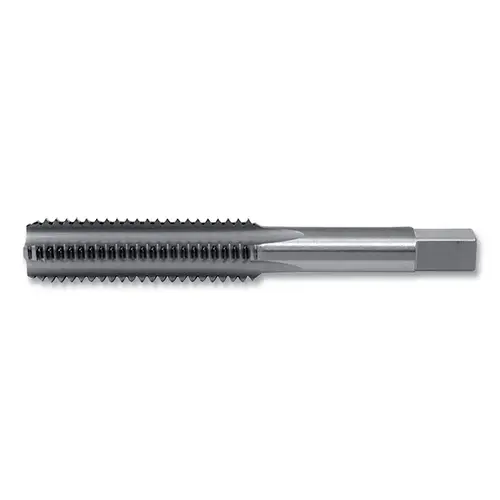 Straight Flute Bottom Chamfer Hand Tap, #1-64 UNC Tool Size, 1.6875 in OAL, 2 Flutes Straight Flute Bottom Chamfer Hand Tap, #1-64 UNC Tool Size, 1.6875 in OAL, 2 Flutes
