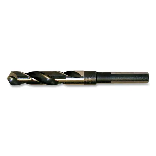 1877 Series Reduce Shank Drill Bit, 1-1/8 in Cutting Diameter, 118 degree Point Angle, 6 in OAL 1877 Series Reduce Shank Drill Bit, 1-1/8 in Cutting Diameter, 118 degree Point Angle, 6 in OAL