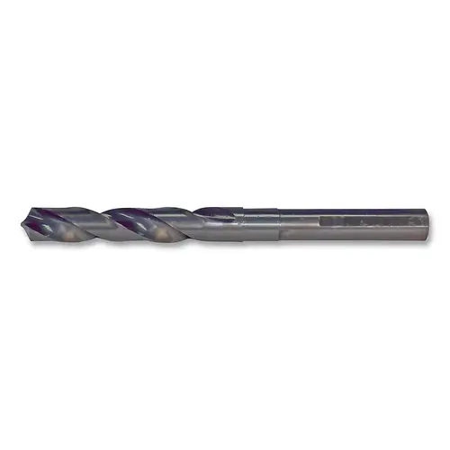 Series 1892 General Purpose Silver & Deming Drill Bit, 17/32 in Cutting Diameter, 118 degree Point Angle, 6 in OAL Coated