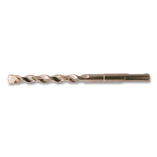 1821 SDS -plus 2 Carbide Tipped 160 degree Masonry Bit, 10 in Usable L, 3/16 in dia Cutting, 3/8 in dia Shank