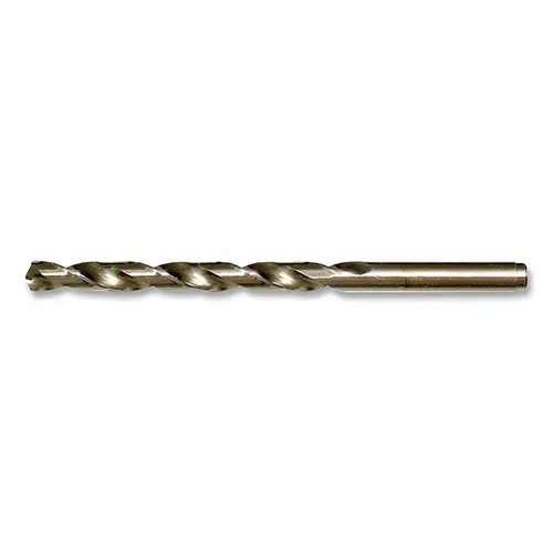 1802 Heavy-Duty Cobalt Straw Oxide Jobber-Length Drill Bit, 0.0625 in dia Cutting, 1.875 in OAL, 1/16 in