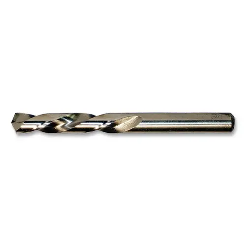 1880 Left-Hand Mechanics-Length Cobalt Straw Oxide Drill Bit, 11/32 in dia Cutting, 3-15/16 in OAL Gold
