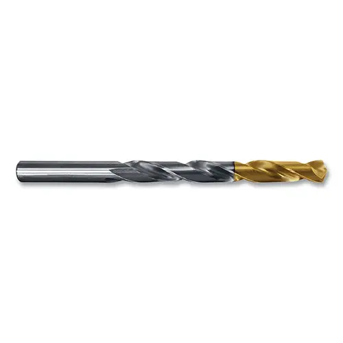 1501-TT Heavy-Duty Cobalt TiN-Tipped Jobber-Length Drill Bit, 0.3750 in dia Cutting, 5 in OAL, 3/8 in - pack of 6 1501-TT Heavy-Duty Cobalt TiN-Tipped Jobber-Length Drill Bit, 0.3750 in dia Cutting, 5 in OAL, 3/8 in - pack of 6