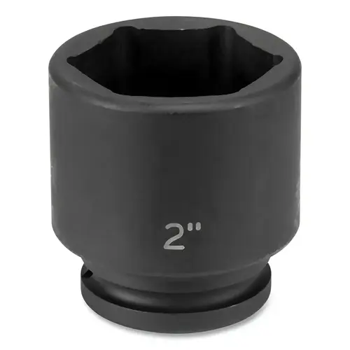 Impact Socket, 3/4 in Drive Size, 3 in Socket Size, Hex, 6-point, Standard Length Impact Socket, 3/4 in Drive Size, 3 in Socket Size, Hex, 6-point, Standard Length