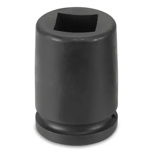 Impact Socket, 3/4 in Drive Size, 19 mm Socket Size, Square, 4-point, Standard Length Impact Socket, 3/4 in Drive Size, 19 mm Socket Size, Square, 4-point, Standard Length