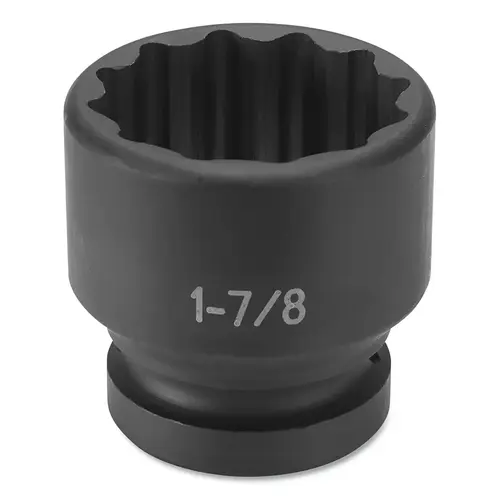 Impact Socket, 1 in Drive Size, 2-1/2 in Socket Size, Star, 12-point, Standard Length Impact Socket, 1 in Drive Size, 2-1/2 in Socket Size, Star, 12-point, Standard Length