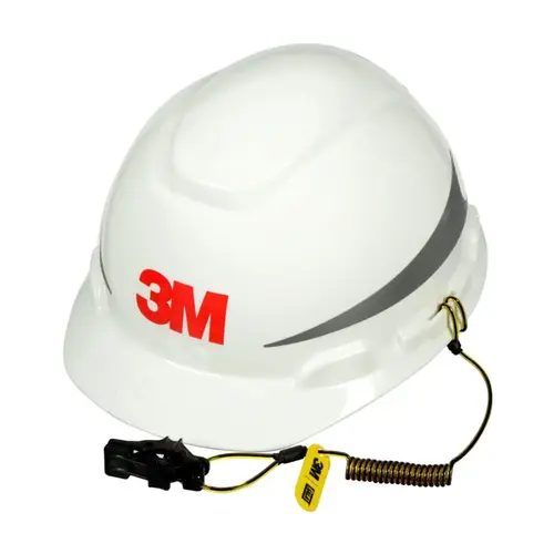 Hard Hat Tether, Used With 3M Hard Hats and Caps, Hat Clips Yellow - pack of 10 Hard Hat Tether, Used With 3M Hard Hats and Caps, Hat Clips Yellow - pack of 10