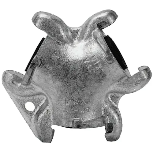 Air King 2-Lug Triple Connection, 5/16 in dia x 4-9/32 in W x 3-3/4 in H, Brass (Global Investment Cast) Air King 2-Lug Triple Connection, 5/16 in dia x 4-9/32 in W x 3-3/4 in H, Brass (Global Investment Cast)