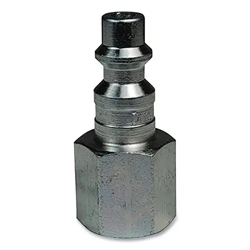DF-Series Pneumatic Threaded Plug, 1/2 in x 14 NPTF, 1/2 in Body, Steel, Female DF-Series Pneumatic Threaded Plug, 1/2 in x 14 NPTF, 1/2 in Body, Steel, Female