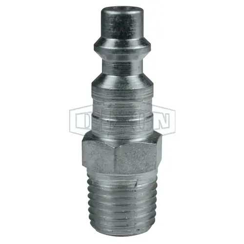 DF-Series Pneumatic Threaded Plug, 1/4 in x 18 NPTF, 1/4 in Body, Steel, Male - pack of 10 DF-Series Pneumatic Threaded Plug, 1/4 in x 18 NPTF, 1/4 in Body, Steel, Male - pack of 10