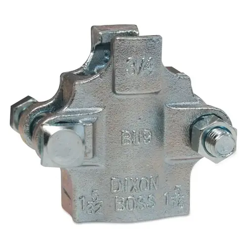 Boss Clamps, 1/2" Hose ID, 1 1/16"-1 3/16" Hose OD, Malleable Iron - pack of 25 Boss Clamps, 1/2" Hose ID, 1 1/16"-1 3/16" Hose OD, Malleable Iron - pack of 25