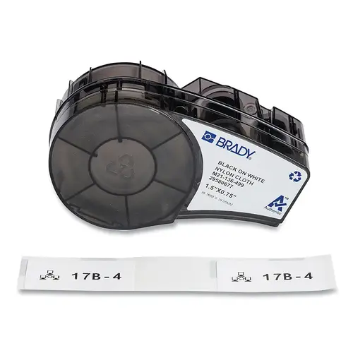 M21 Label, Aggressive Adhesive Multi-Purpose Nylon Labels, .5 in H x 1.5 in W M21 Label, Aggressive Adhesive Multi-Purpose Nylon Labels, .5 in H x 1.5 in W