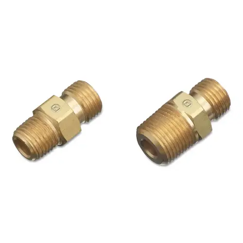 Regulator Outlet Bushing, 200 psi, Brass, B-Size, 1/8 in (NPT) RH, Male, Oxygen Regulator Outlet Bushing, 200 psi, Brass, B-Size, 1/8 in (NPT) RH, Male, Oxygen