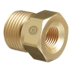 WESTERN ENTERPRISES 4151 Female NPT Outlet Adaptors for Manifold Pipelines, CGA-540, 3,000 psig, Brass