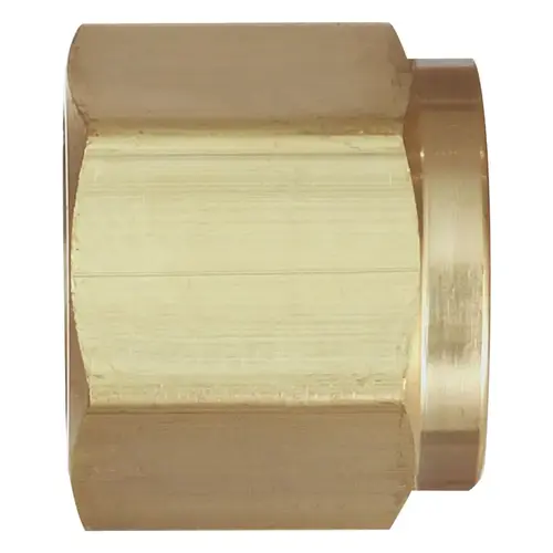 Regulator Nut, Oxygen, 0.965 in-14 NGO RH (F), CGA-577, Brass