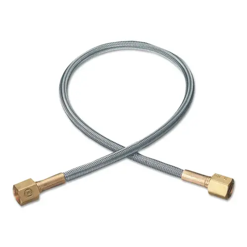 Stainless Steel Flexible Pigtails, Pigtail, 3,000 PSIG, Stainless Steel, 12 in Stainless Steel Flexible Pigtails, Pigtail, 3,000 PSIG, Stainless Steel, 12 in