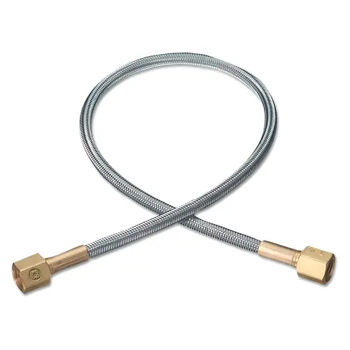 Stainless Steel Flexible Pigtails, Pigtail, 3,000 PSIG, Stainless Steel, 12 in