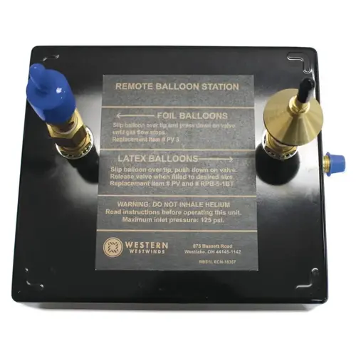 Dual Foil and Latex Countertop Balloon Inflator Stations, 8 in x 7 in x 3 in