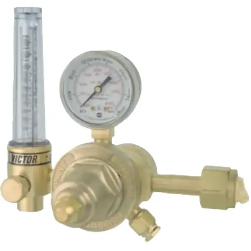 Professional Two Stage Flow Meters, Argon/Helium, CGA580, 3000 psig Inlet