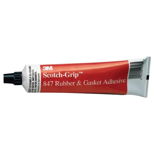 Scotch-Grip Rubber & Gasket Adhesive, 5 oz, Tube, Brown Scotch-Grip Rubber & Gasket Adhesive, 5 oz, Tube, Brown