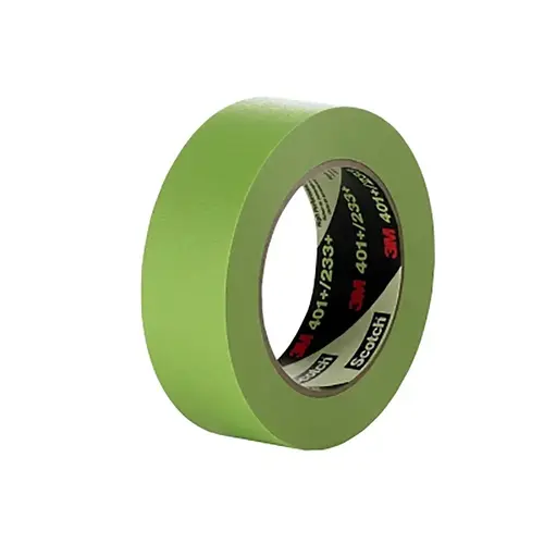 401+ High Performance Masking Tape, 6 mm x 55 m, Green 401+ High Performance Masking Tape, 6 mm x 55 m, Green