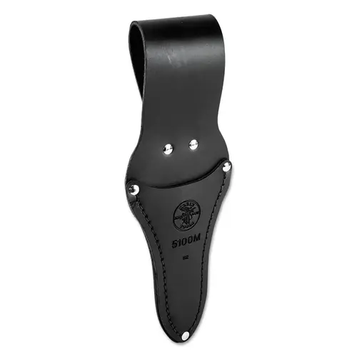 Scissors Holders, Black, Holds Klein Cutting Tools, Leather, 2" Belt Tunnel Loop Scissors Holders, Black, Holds Klein Cutting Tools, Leather, 2" Belt Tunnel Loop