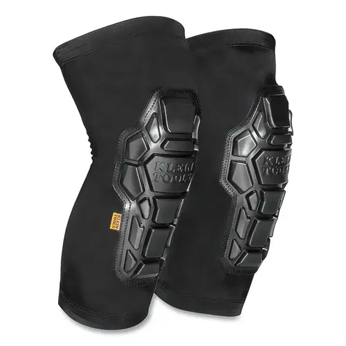 Heavy Duty Knee Pad Sleeve, Slip On, Black, L/XL Pair Heavy Duty Knee Pad Sleeve, Slip On, Black, L/XL Pair