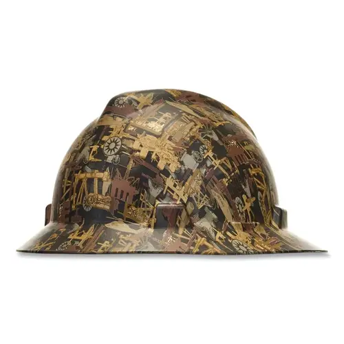 V-Gard Hydro Dip Finish Slotted Cap/Hat Assembly, Fas-Trac III Suspension, Oilfield Camo, for Hats Only V-Gard Hydro Dip Finish Slotted Cap/Hat Assembly, Fas-Trac III Suspension, Oilfield Camo, for Hats Only