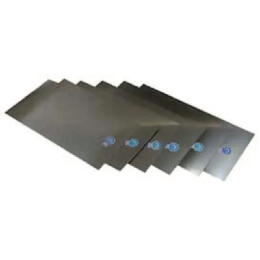 Precision Brand Stainless Steel Shim Stock Flat Sheets 0.1 Stainless Steel 302 0.08 x 25 x 6 - pack of 2 22520