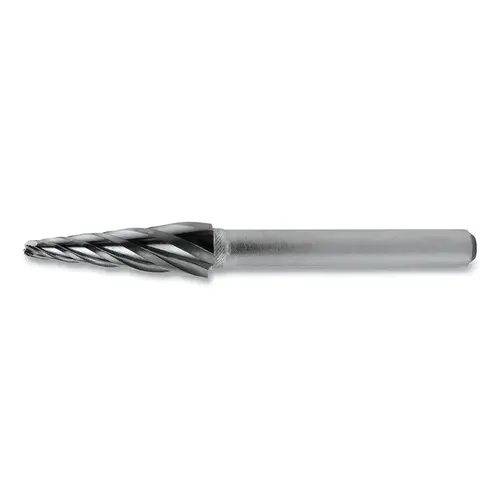 1852 General Purpose Solid Carbide Bur, 1/4 in dia C Shank, 1-5/16 in L Cut, SL-6, Aluminum Cut 1852 General Purpose Solid Carbide Bur, 1/4 in dia C Shank, 1-5/16 in L Cut, SL-6, Aluminum Cut