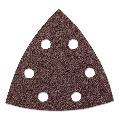 Oscillating Tool Accessory, Detail Sanding Triangle, 3-3/4 in, 180 Grit, Red, 5 PK Oscillating Tool Accessory, Detail Sanding Triangle, 3-3/4 in, 180 Grit, Red, 5 PK