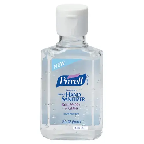 Advanced Hand Sanitizer Gel, Personal Flip-Cap Bottle, 2 fl oz, Citrus Clear Advanced Hand Sanitizer Gel, Personal Flip-Cap Bottle, 2 fl oz, Citrus Clear