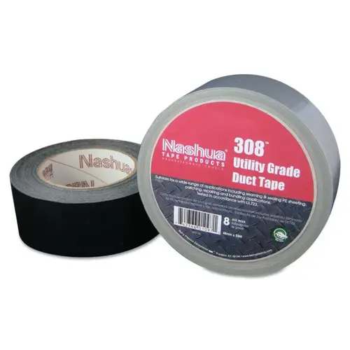 308 Utility Grade Duct Tapes, Silver, 48 mm x 55 m x 8 mil - pack of 24
