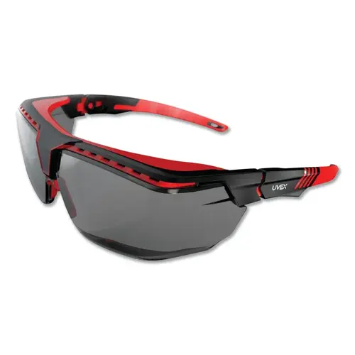 Avatar OTG Eyewear, Gray, Polycarbonate, Anti-Reflective Lens, Red/Black Avatar OTG Eyewear, Gray, Polycarbonate, Anti-Reflective Lens, Red/Black