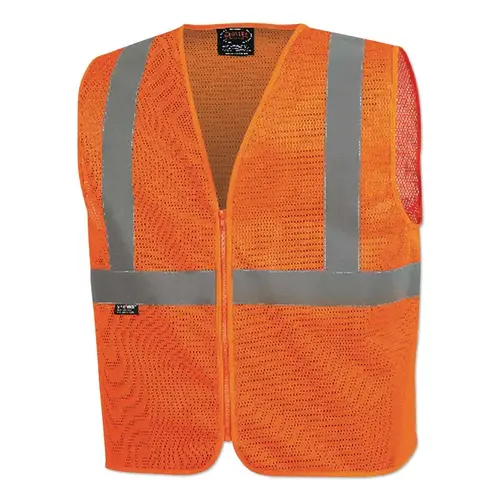 6844U/6845U Hi-Viz Safety Vest, 4X-Large, Orange - pack of 25 6844U/6845U Hi-Viz Safety Vest, 4X-Large, Orange - pack of 25