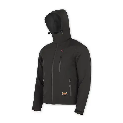 5431U/5432U/5433U Heated Softshell Jacket, Small, Polyester/Elastane, Polar Fleece, Black 5431U/5432U/5433U Heated Softshell Jacket, Small, Polyester/Elastane, Polar Fleece, Black