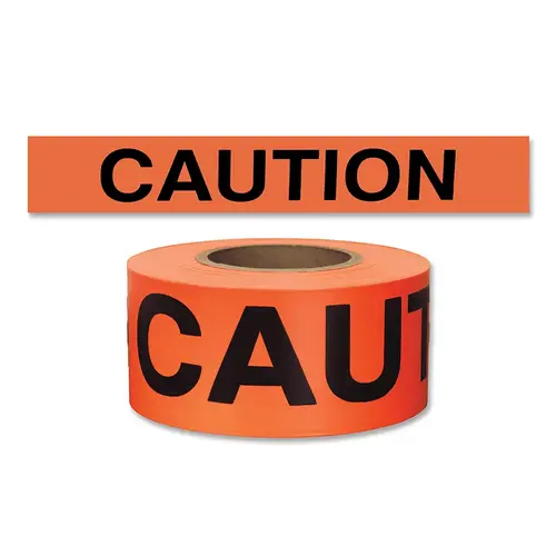 3"X500 ft ORANGE GLO CAUTION TAPE HIGHER VIS - pack of 8 3"X500 ft ORANGE GLO CAUTION TAPE HIGHER VIS - pack of 8