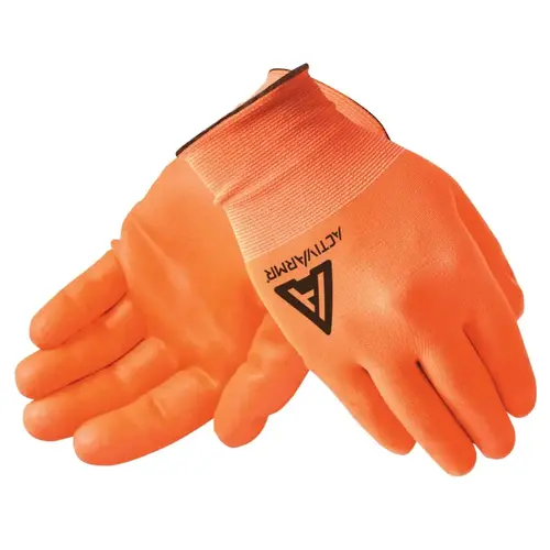 97-012 Coated Gloves, Size 11, Orange Pair 97-012 Coated Gloves, Size 11, Orange Pair
