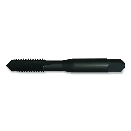 Black Steam Oxide Plug Spiral Point Machine Tap, 3FL, 5/16 in-18 Tool Size, UNC