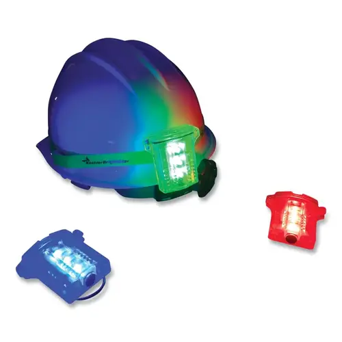 Freakin' Beacon  Personal Safety Light, 2 AAA, Red, Plastic Clasp