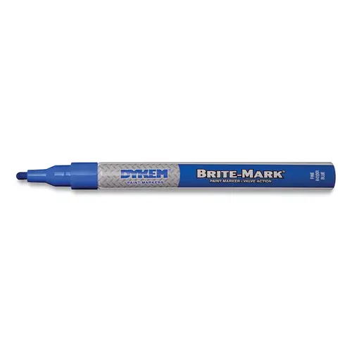 BRITE-MARK  Fine Marker, Blue, Fine Tip - pack of 48