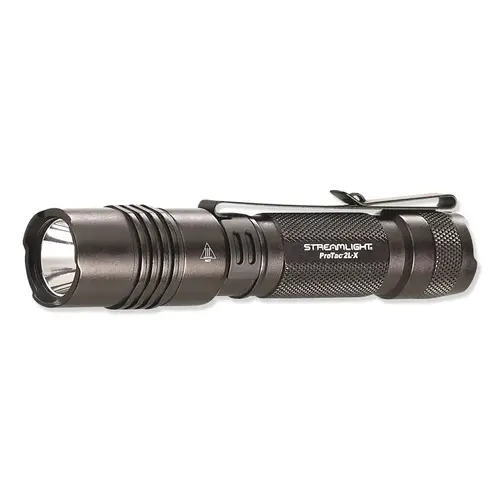 ProTac 2L-X Flashlight, 2 CR123A Lithium Batteries, Max 500 Lumens, Black ProTac 2L-X Flashlight, 2 CR123A Lithium Batteries, Max 500 Lumens, Black
