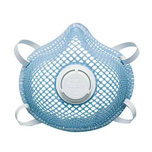 2300 N95 2-Strap Particulate Respirator with Exhale Valve, Disposable, Half-Face, Small Blue - pack of 10 2300 N95 2-Strap Particulate Respirator with Exhale Valve, Disposable, Half-Face, Small Blue - pack of 10