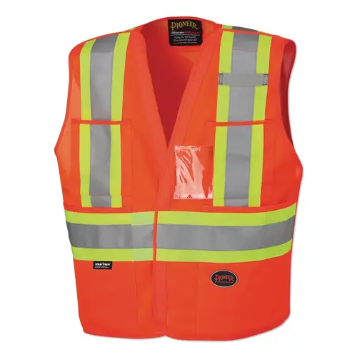 6930U/6931U Hi-Vis Safety Tear Away Vest, 4/5XL, Orange - pack of 25 6930U/6931U Hi-Vis Safety Tear Away Vest, 4/5XL, Orange - pack of 25