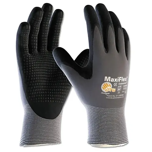MaxiFlex Endurance Gloves, X-Large, Black/Gray, Palm, Finger and Knuckle Coated MaxiFlex Endurance Gloves, X-Large, Black/Gray, Palm, Finger and Knuckle Coated