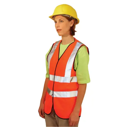 Class 2 Solid Vests with 3M Scotchlite Reflective Tape, 4X-Large, Hi-Viz Yellow Class 2 Solid Vests with 3M Scotchlite Reflective Tape, 4X-Large, Hi-Viz Yellow